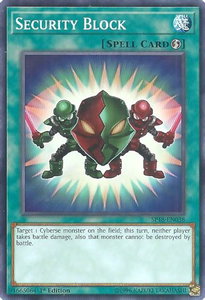 Security Block - Star Pack VRAINS (SPV) #SP18-EN038 - Common / Short Print YuGiOh Trading Card