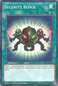 Security Block - Star Pack VRAINS (SPV) #SP18-EN038 - Common / Short Print YuGiOh Trading Card