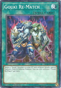 Gouki Re-Match (Starfoil) - Star Pack VRAINS (SPV) #SP18-EN039 - Rare YuGiOh Trading Card