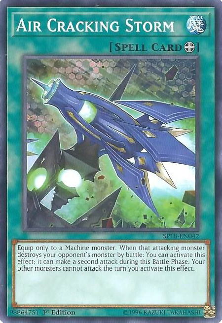 Air Cracking Storm - Star Pack VRAINS YuGiOh trading card