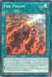 Fire Prison (Starfoil) - Star Pack VRAINS (SPV) #SP18-EN043 - Rare YuGiOh Trading Card