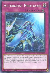 Altergeist Protocol - Star Pack VRAINS (SPV) #SP18-EN048 - Common / Short Print YuGiOh Trading Card