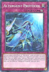Altergeist Protocol (Starfoil) - Star Pack VRAINS (SPV) #SP18-EN048 - Rare YuGiOh Trading Card
