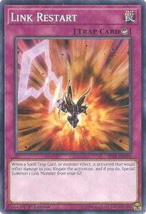 Link Restart - Star Pack VRAINS (SPV) #SP18-EN050 - Common / Short Print YuGiOh Trading Card