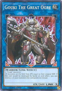 Gouki The Great Ogre - Star Pack VRAINS (SPV) #SP18-EN034 - Common / Short Print YuGiOh Trading Card