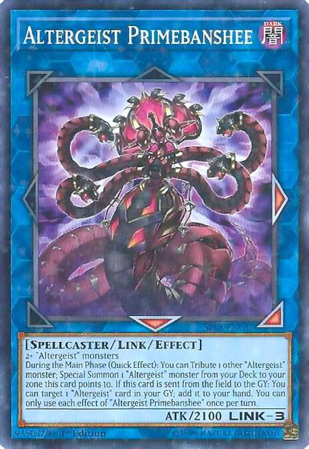Altergeist Primebanshee (Starfoil) - Star Pack VRAINS YuGiOh trading card
