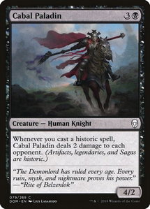 Cabal Paladin - Dominaria (DOM) #79 - Common Magic: The Gathering Trading Card