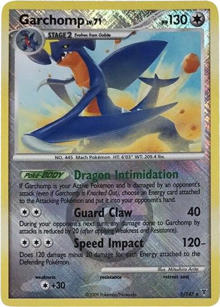 Garchomp - 5/147 (Championship Promo) - League & Championship Cards Pokémon trading card