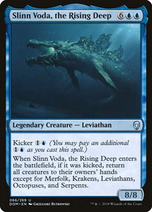 Slinn Voda, the Rising Deep - Dominaria (DOM) #66 - Uncommon Magic: The Gathering Trading Card