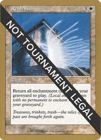 Replenish - 2000 Tom van de Logt (UDS) - World Championship Decks (WCD) #tvdl15 - Special Magic: The Gathering Trading Card