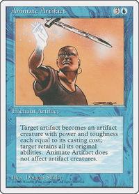Animate Artifact - Fourth Edition (4ED) #60 - Uncommon Magic: The Gathering Trading Card