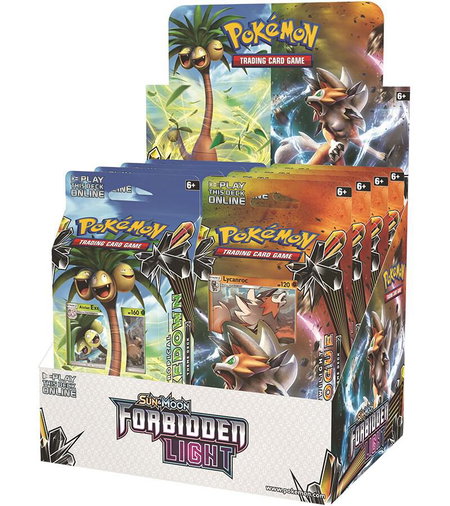 Forbidden Light Theme Deck Display - SM - Forbidden Light Pokémon trading card