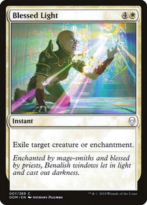 Blessed Light - Dominaria (DOM) #7 - Common Magic: The Gathering Trading Card