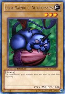 Obese Marmot of Nefariousness - World Championship 2010 Card Pack YuGiOh trading card