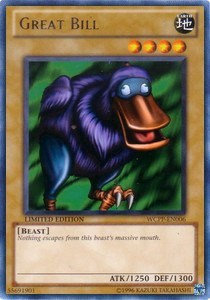 Great Bill - World Championship 2010 Card Pack (WCPP) #WCPP-EN006 - Rare YuGiOh Trading Card