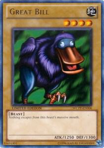 Great Bill - World Championship 2010 Card Pack YuGiOh trading card