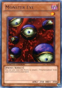 Monster Eye - World Championship 2010 Card Pack (WCPP) #WCPP-EN008 - Rare YuGiOh Trading Card