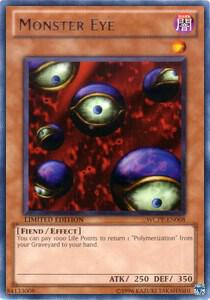 Monster Eye - World Championship 2010 Card Pack YuGiOh trading card