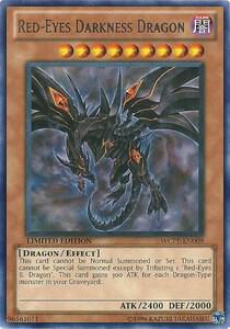 Red-Eyes Darkness Dragon - World Championship 2010 Card Pack YuGiOh trading card