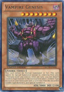 Vampire Genesis - World Championship 2010 Card Pack (WCPP) #WCPP-EN010 - Rare YuGiOh Trading Card