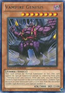 Vampire Genesis - World Championship 2010 Card Pack YuGiOh trading card