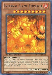 Infernal Flame Emperor - World Championship 2010 Card Pack (WCPP) #WCPP-EN011 - Rare YuGiOh Trading Card