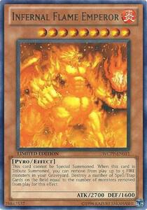 Infernal Flame Emperor - World Championship 2010 Card Pack YuGiOh trading card