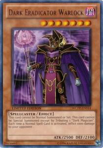 Dark Eradicator Warlock - World Championship 2010 Card Pack YuGiOh trading card
