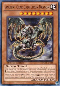 Ancient Gear Gadjiltron Dragon - World Championship 2010 Card Pack (WCPP) #WCPP-EN018 - Rare YuGiOh Trading Card