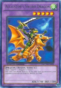 Alligator's Sword Dragon - World Championship 2010 Card Pack (WCPP) #WCPP-EN019 - Rare YuGiOh Trading Card