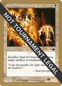 Seal of Cleansing - 2000 Nicolas Labarre (NMS) (SB) - World Championship Decks (WCD) #nl18sb - Special Magic: The Gathering Trading Card