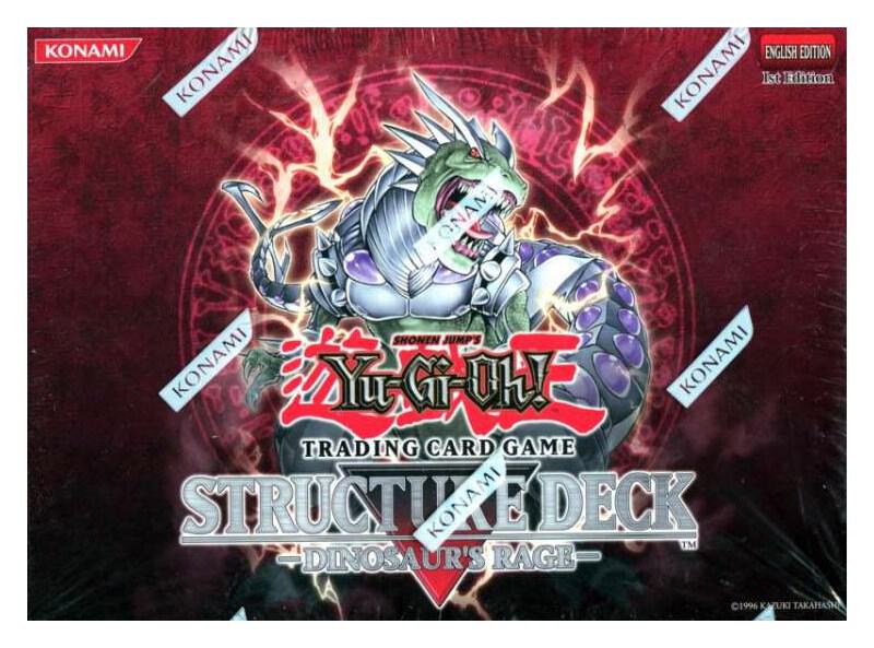 Dinosaur's Rage Structure Deck Display Box trading card from Structure Deck: Dinosaur's Rage Dinosaur's Rage Structure Deck Display Box - Structure Deck: Dinosaur's Rage YuGiOh trading card