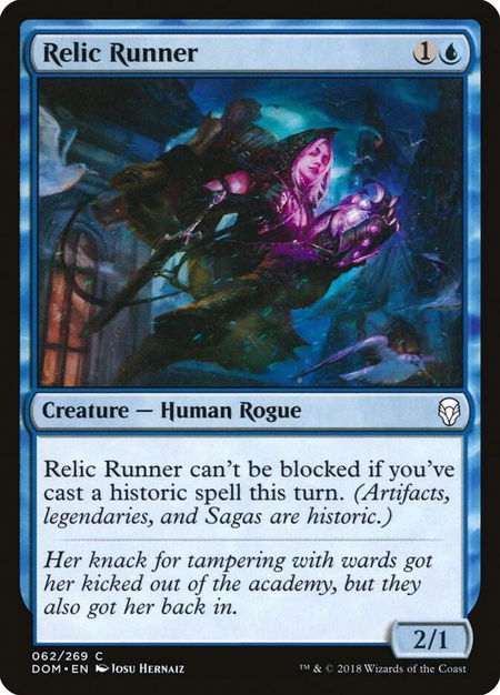 Relic Runner - Dominaria Magic: The Gathering trading card