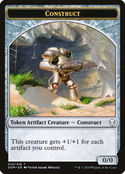 Construct Token - Dominaria Magic: The Gathering trading card