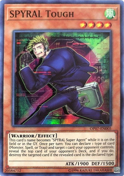 SPYRAL Tough trading card from OTS Tournament Pack 7 SPYRAL Tough - OTS Tournament Pack 7 YuGiOh trading card