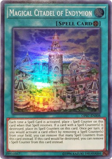 Magical Citadel of Endymion - OTS Tournament Pack 7 YuGiOh trading card