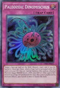 Paleozoic Dinomischus - OTS Tournament Pack 7 (OP07) #OP07-EN011 - Super Rare YuGiOh Trading Card