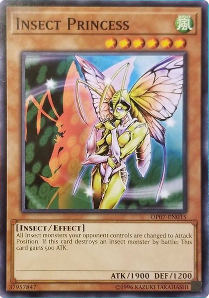Insect Princess trading card from OTS Tournament Pack 7 Insect Princess - OTS Tournament Pack 7 YuGiOh trading card