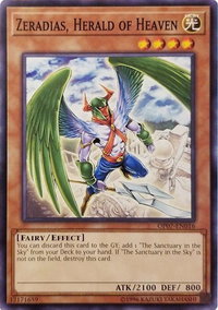 Zeradias, Herald of Heaven - OTS Tournament Pack 7 (OP07) #OP07-EN016 - Common / Short Print YuGiOh Trading Card
