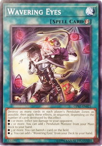Wavering Eyes - OTS Tournament Pack 7 (OP07) #OP07-EN021 - Common / Short Print YuGiOh Trading Card