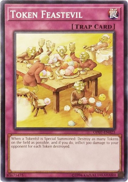 Token Feastevil trading card from OTS Tournament Pack 7 Token Feastevil - OTS Tournament Pack 7 YuGiOh trading card