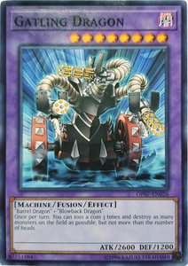 Gatling Dragon - OTS Tournament Pack 7 (OP07) #OP07-EN026 - Common / Short Print YuGiOh Trading Card