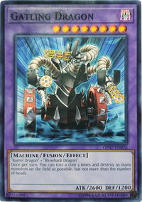 Gatling Dragon - OTS Tournament Pack 7 (OP07) #OP07-EN026 - Common / Short Print YuGiOh Trading Card