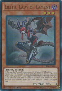 Lilith, Lady of Lament - Structure Deck: Lair of Darkness (SR06) #SR06-EN000 - Ultra Rare YuGiOh Trading Card