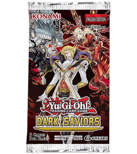 Dark Saviors Booster Pack trading card from Dark Saviors Dark Saviors Booster Pack - Dark Saviors YuGiOh trading card
