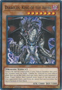 Diabolos, King of the Abyss - Structure Deck: Lair of Darkness (SR06) #SR06-EN004 - Common / Short Print YuGiOh Trading Card