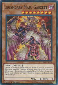 Legendary Maju Garzett - Structure Deck: Lair of Darkness (SR06) #SR06-EN009 - Common / Short Print YuGiOh Trading Card
