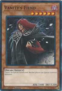 Vanity's Fiend - Structure Deck: Lair of Darkness (SR06) #SR06-EN010 - Common / Short Print YuGiOh Trading Card
