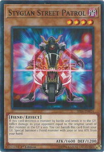 Stygian Street Patrol - Structure Deck: Lair of Darkness (SR06) #SR06-EN014 - Common / Short Print YuGiOh Trading Card