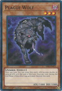 Plague Wolf - Structure Deck: Lair of Darkness (SR06) #SR06-EN016 - Common / Short Print YuGiOh Trading Card